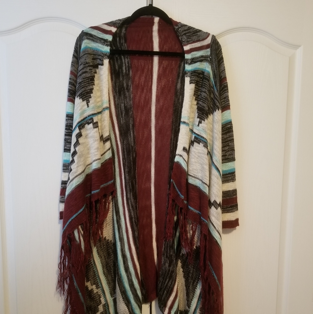 Womens Size Small Cardigan Aztec